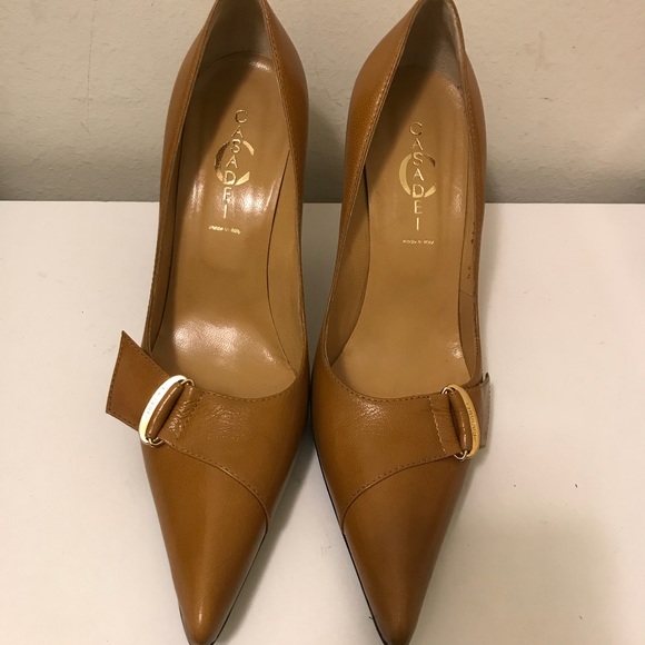 Casadei Shoes - Casadei women’s leather heels size 9.5